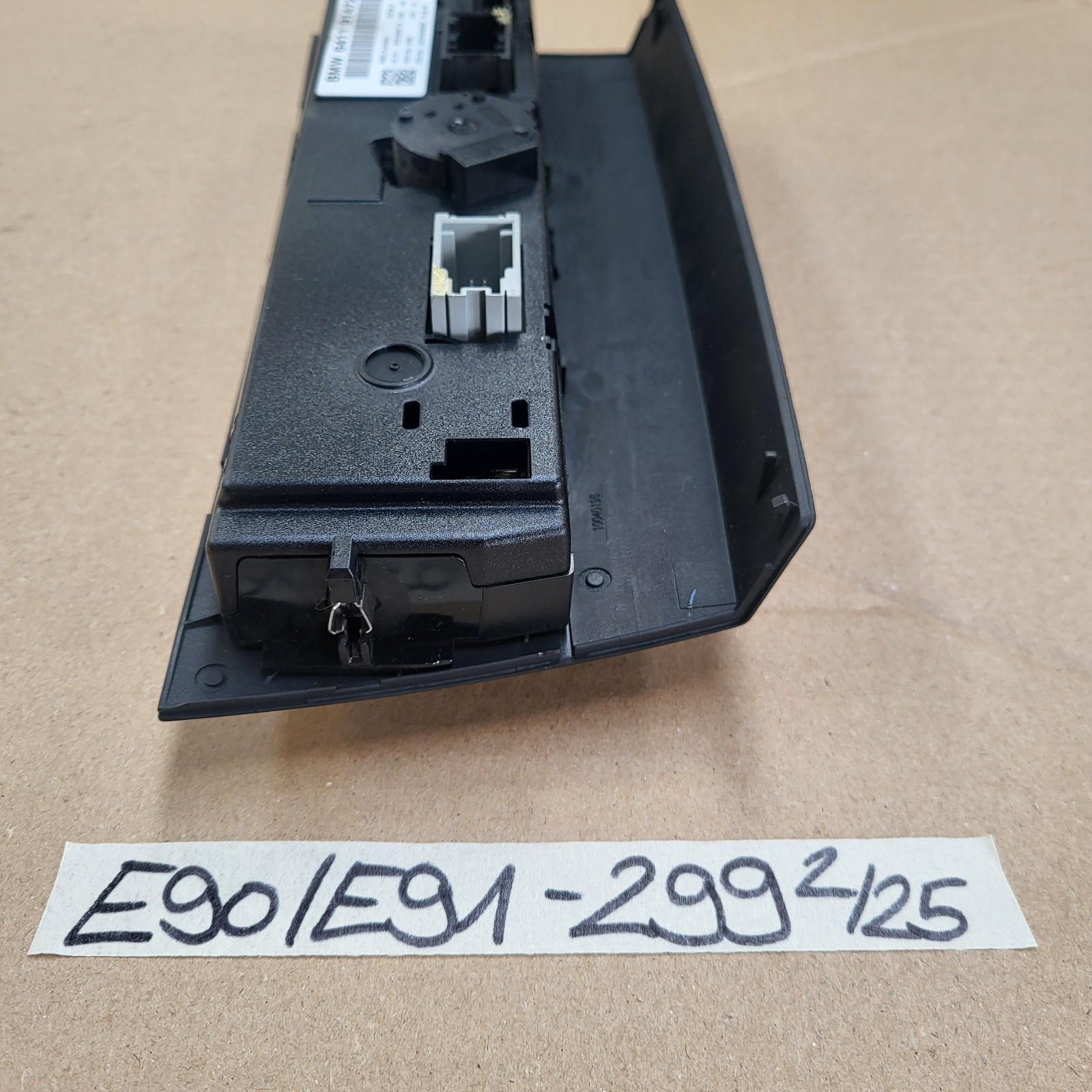 BMW E90 E91 E92 E93 Klimabedienteil mit Chrom Bedienteil Klimaautomatik 9147299