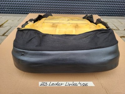 BMW Z3 Roadster Fahrer Sitz Kissen Unterteil Leder schwarz OHNE  Sitzheizung