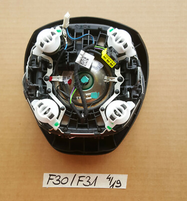 BMW F30 F31 F34 F20 F21 Fahrer AB Modul Steuergerät Prallplatte Lenkrad Deckel