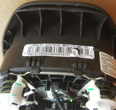 BMW F30 F31 F34 F20 F21 Fahrer AB Modul Steuergerät Prallplatte Lenkrad Deckel