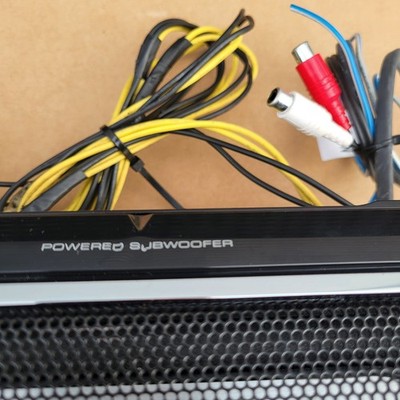 BMW E36 Z3 Z4 Kenwood  KSC-SW11  Subwoofer mit Halter