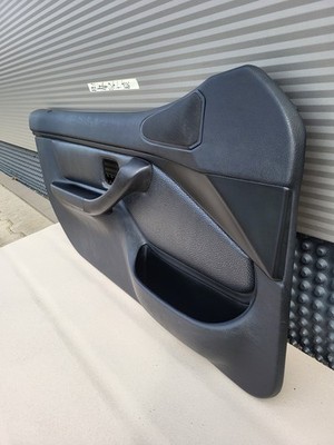 BMW Z3 Roadster Tür Verkleidung Türtafel Leder Dot Schwarz LINKS + Tür Griff