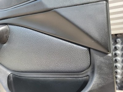 BMW Z3 Roadster Tür Verkleidung Türtafel Leder Dot Schwarz LINKS + Tür Griff