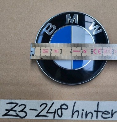 BMW Emblem 1970248 Plakette Z3 Roadster Heckklappe E65 E66 E67 E31 X5 E53