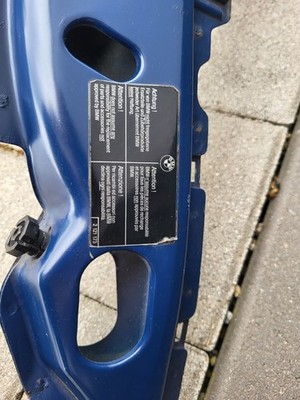 BMW Z3 Roadster + Coupe Schlossträger Frontblech Blau  Frontmaske Vorderwand