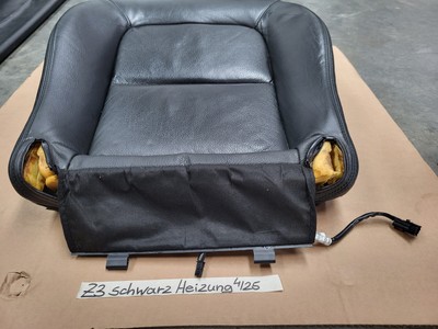 BMW Z3 Roadster Fahrer Sitz Kissen Unterteil Leder schwarz black Sitz Heizung 
