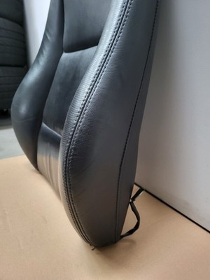 BMW Z3 Roadster Fahrer Sitz Oberteil  Leder Snake Rücken Lehne Polster + Heizung