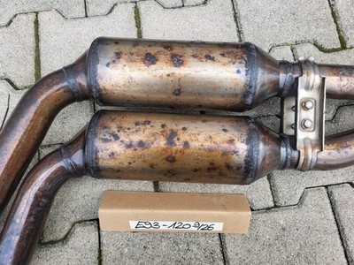 BMW E92 E92 Auspuff N53 Mittelschalldämpfer 7553120 Katalysator 7570374 ABHOLUNG