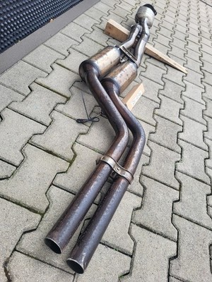 BMW E92 E92 Auspuff N53 Mittelschalldämpfer 7553120 Katalysator 7570374 ABHOLUNG