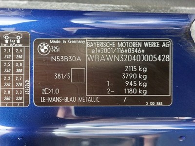 BMW E93 Cabrio Verdeck Kasten Klappe Hutablage Verdeck Blende Leiste ABHOLUNG
