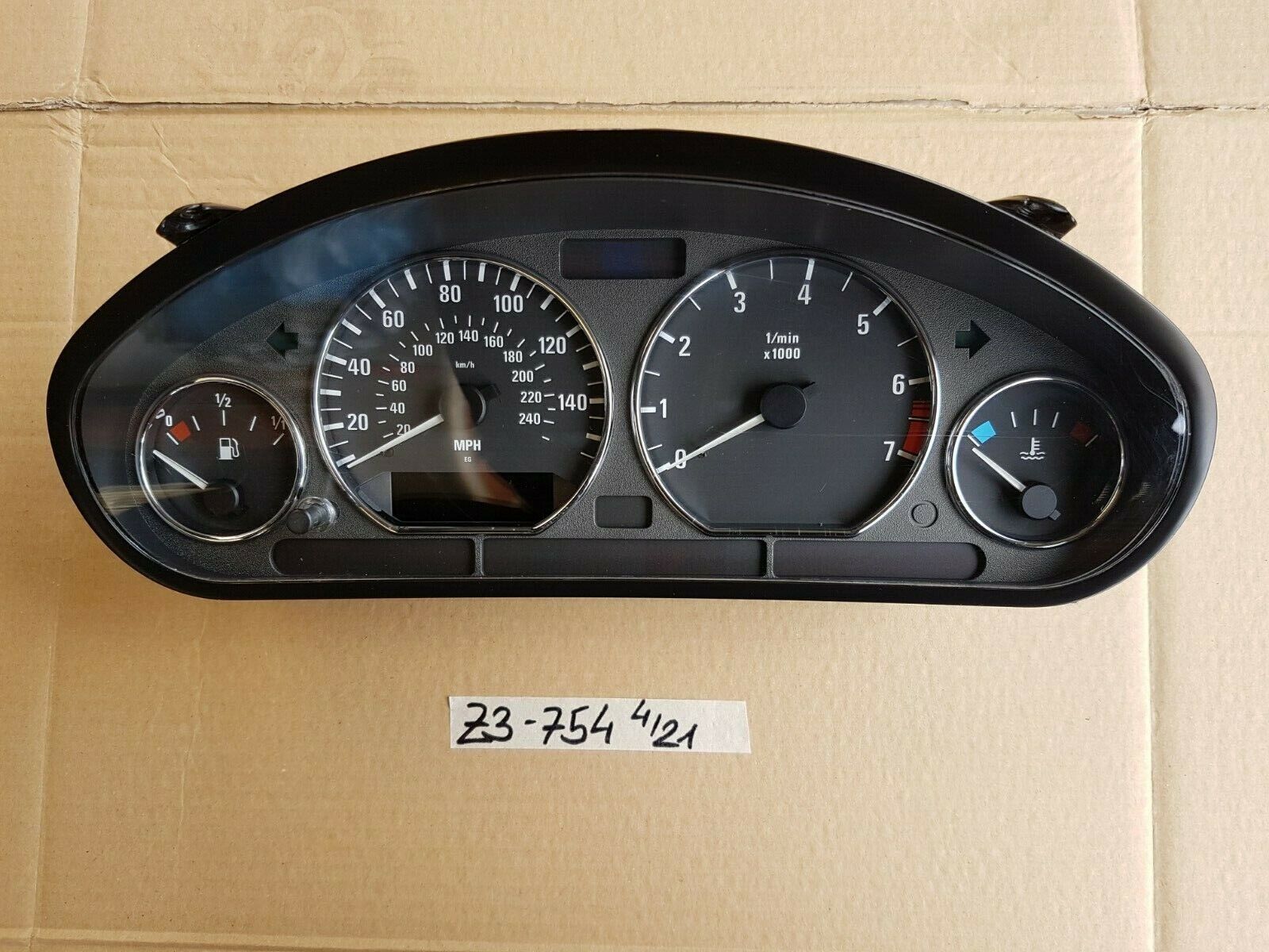 BMW Z3 Meilen Tacho Kombiinstrument Tachometer instrument cluster 8401754