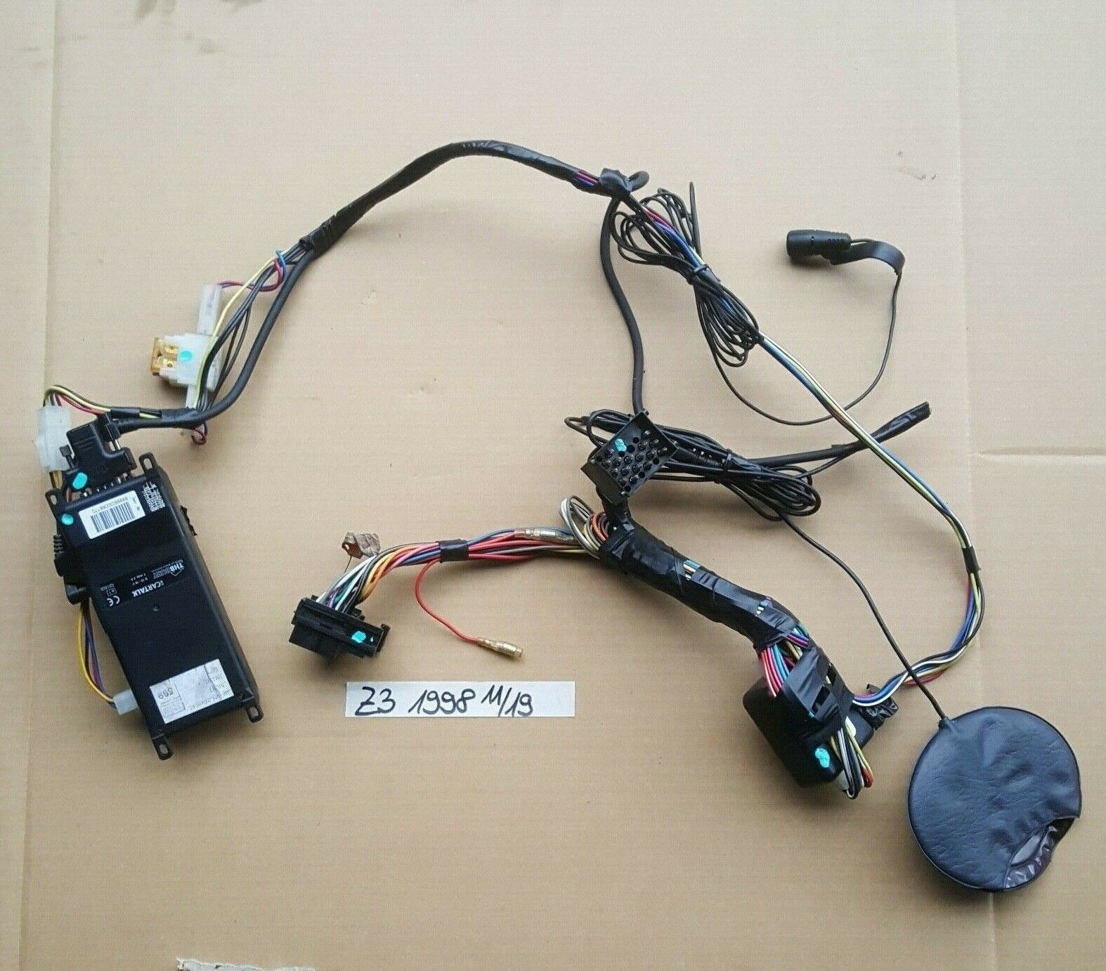 BMW E36 Z3 Roadster Telefon Radio Audio Adapter Kabel Freisprech Anlage Mikrofon